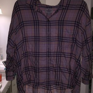 AE plaid flannel